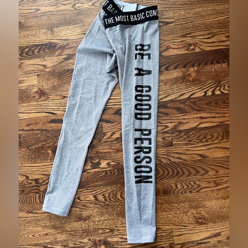 Be a Good Person low rise waist leggings